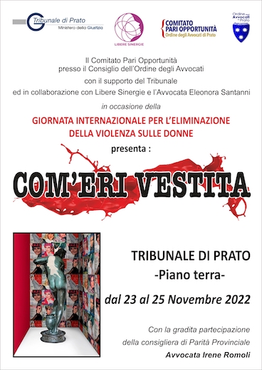 COM'ERI VESTITA